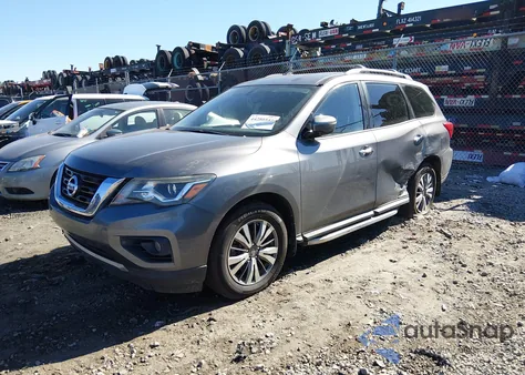 2018 Nissan Pathfinder Sv z USA, uszkodzony, nr VIN 5N1DR2MN7JC639271